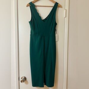 Green Sleeveless Dress